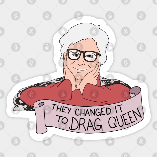 Drag Leslie Sticker by thecompassrose